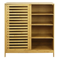 Bamboo Storage Cabinet Freestanding Natural - Model-534ECA