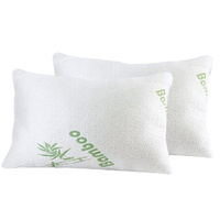 2x Memory Foam Pillow Bamboo - Model-A6FA9E