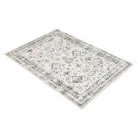 Floor Rug Vintage Short Pile Washable Carpet Soft Plush Non Slip 160x120 - Model-9DC5AB