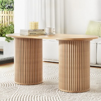 Coffee Table Oval 100CM Pine Samuel