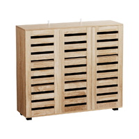 Shoe Cabinet 30 Pairs Adjustable Shelf