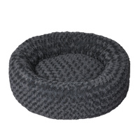 Calming Dog Bed Warm Soft Plush Pet Cat Cave Washable Portable