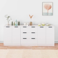 3 Piece Sideboards Engineered Wood