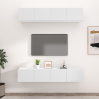 Hawaiian TV Cabinets 4 pcs 80x30x30 Engineered Wood