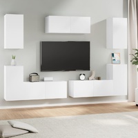 Napa 7 Piece TV Cabinet Set Engineered Wood
