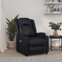 Stand up Massage Reclining Chair Faux Leather