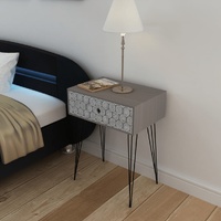 Goffstown Nightstand with 1 Drawer Rectangular