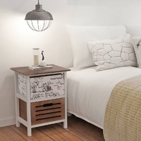 Penfield Bedside Cabinet Wood