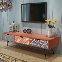 Ninnes TV Cabinet with 3 Drawers 120x40x36 cm