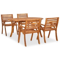 Garden Dining Set Solid Acacia Wood