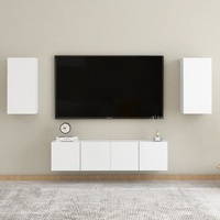 Maclean 4 Piece TV Cabinet Set Engineered Wood