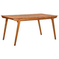 Garden Table Solid Acacia Wood