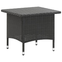 Tea Table 50x50x47 cm Poly Rattan