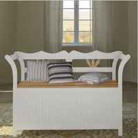 Storage Bench 126x42x75 cm Wood