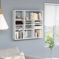 Wall Shelf 90x16x78 cm Engineered Wood