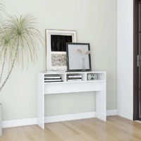 Console Table 105x30x80 cm Engineered Wood