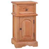 Eastern Bedside Cabinet Solid Mahogany Wood