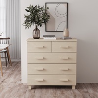 Sideboard Honey 79x40x80 cm Solid Wood Pine