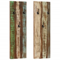 Wall-mounted Coat Racks 2 pcs 36x3x110 cm