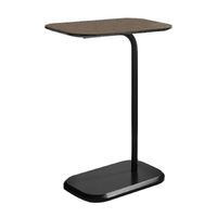 Sarantino Beveled Edge C-Shaped Side Table