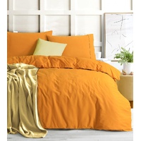 Elan Linen 100% Egyptian Cotton Vintage Washed 500TC Queen Quilt Cover Set