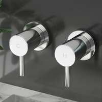 Bathroom Tap Shower Twin Tap Faucet Basin Sink Bath Swivel 