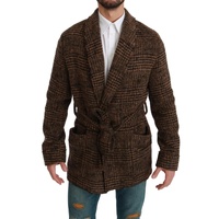 Authentic Dolce & Gabbana Waist Belt Cape Jacket Men