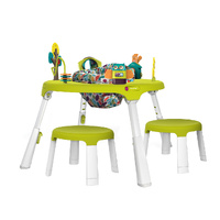 PORTAPLAY FOREST FRIENDS ACTIVITY CENTER + STOOLS COMBO.