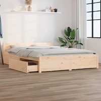 Allison Bed Frame with Drawers
