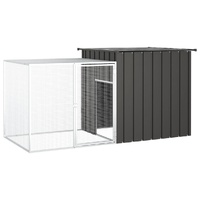 Rabbit Cage 200x91x100 cm Galvanised Steel