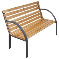 Garden Bench 112 cm Solid Wood Fir