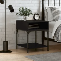 Bedside Table 40x41x50 cm Engineered Wood