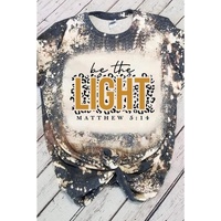 Azura Exchange Leopard Print Color Block Short Sleeve Top