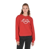 Cotton Sweatshirt with Inlay Detail