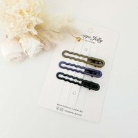 MANGO JELLY Gloss Glaze Wavy Hair Clips - Basic