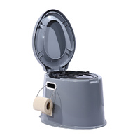 6L Camping Toilet Outdoor Portable Potty - Model-F3539D