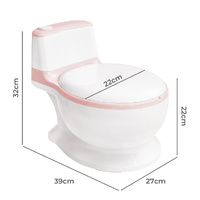 Kids Potty Trainer Seat Safety Pink - Model-9ED47F