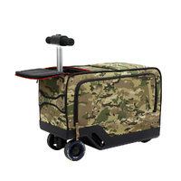 20" Electric Riding Luggage Suitcase Green Colour - Model-D3F187
