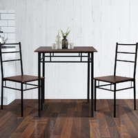 Walnut and Black