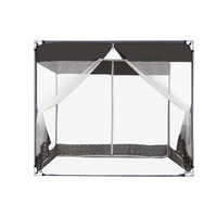 Mosquito Bed Nets Foldable Canopy Square Grey - Model-CD7511
