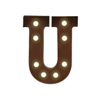 LED Metal Letter Lights Free Standing - Model-5A92B8