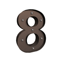 LED Metal Number Lights Free Standing - Model-C81FA3