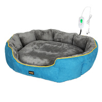 Electric Pet Heater Bed Heated M Blue Medium - Model-0BCF6B
