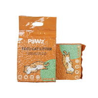 2.5kg Tofu Cat Litter Clumping Green Tea x6 - Model-D80A70