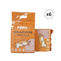 2.5kg Tofu Cat Litter Clumping Peach - Model-5DC779