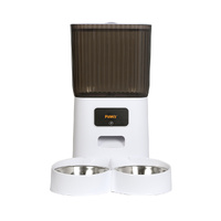 5L Automatic Pet Feeder 2 Bowl White - Model-31C3FB