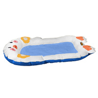 Pet Cooling Mat Dog Cat Human Size Blue - Model-414F7E