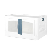 Storage Containers Lid Stackable 85L Blue - Model-A9CDE9