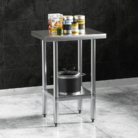 Cefito Stainless Steel Kitchen Benches Work Bench 610x457mm 430