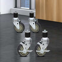 Set of 4  Swivel Castor Wheels